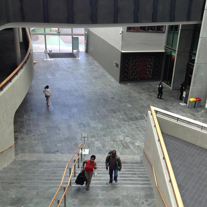 #sky blue quartzite floor